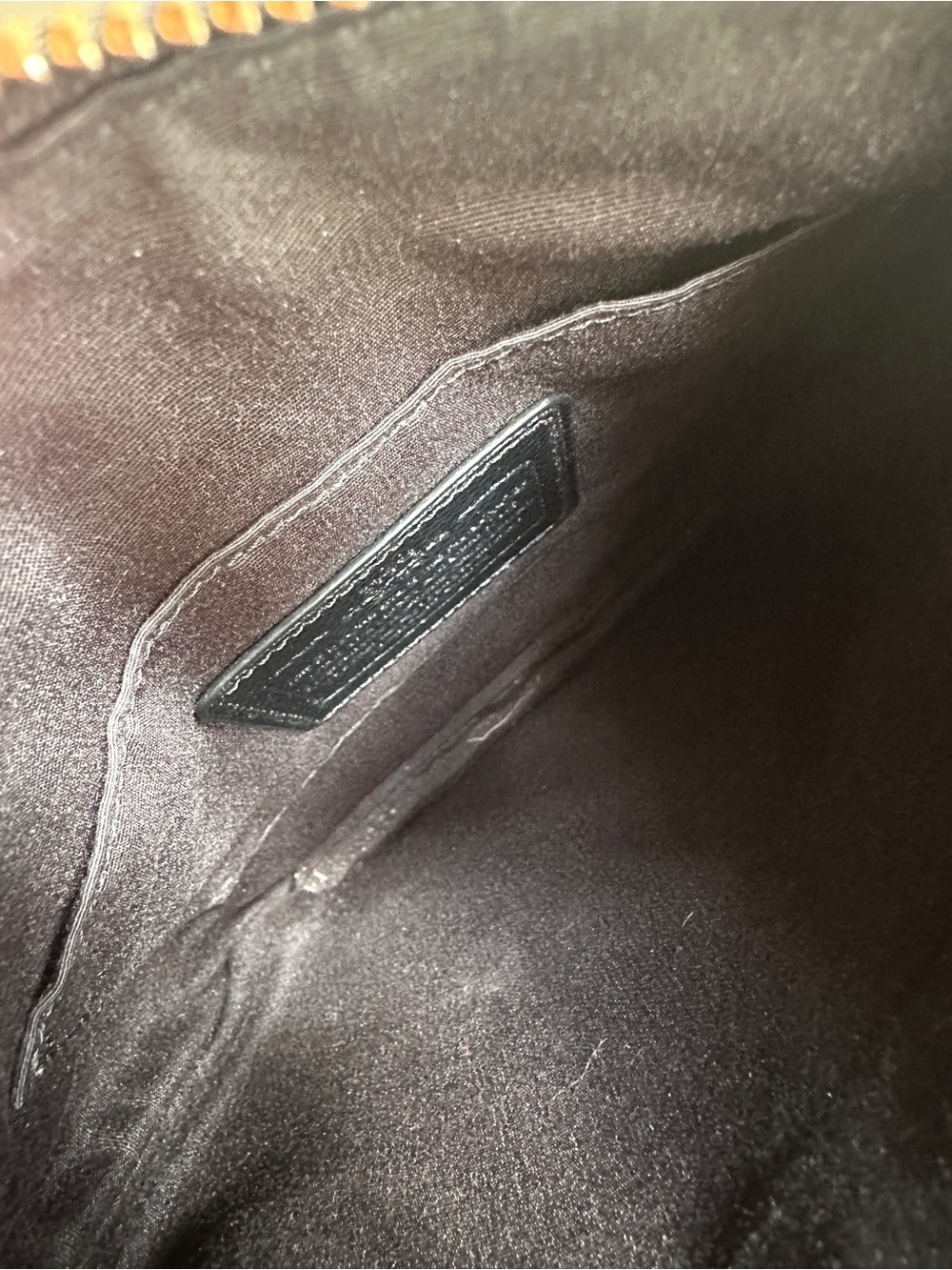 Coach Black Pebbled Leather Mini Crossbody Bag - Picture 4 of 8